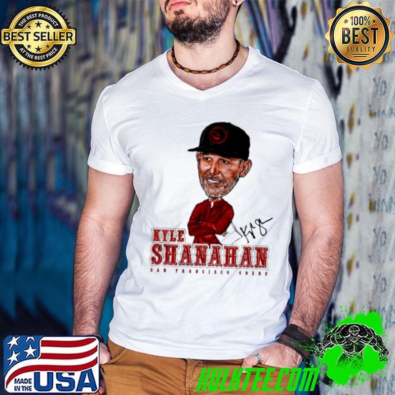 Kyle Shanahan San Francisco 49ers coach signature shirt