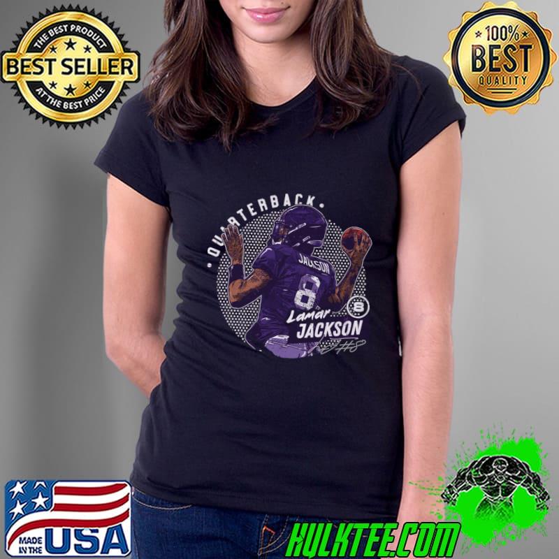 Lamar Baltimore Dots Signature quarterback for the Baltimore Ravens T-Shirt Ladies Tee Lamar Baltimore Dots Signature quarterback for the Baltimore Ravens T-Shirt Ladies Tee