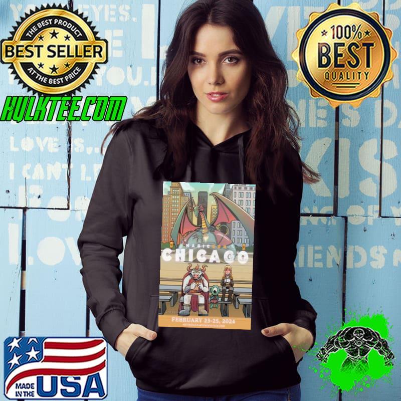 Magiccon feb 23-25 24 chicago show poster shirt