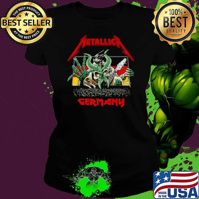 Metallica Germany 2024 Event Shirt Ladies tee Metallica Germany 2024 Event Shirt Ladies tee