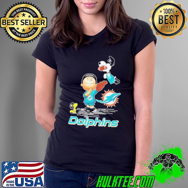 Miami Dolphins The Peanuts Sport Fans Christmas shirt