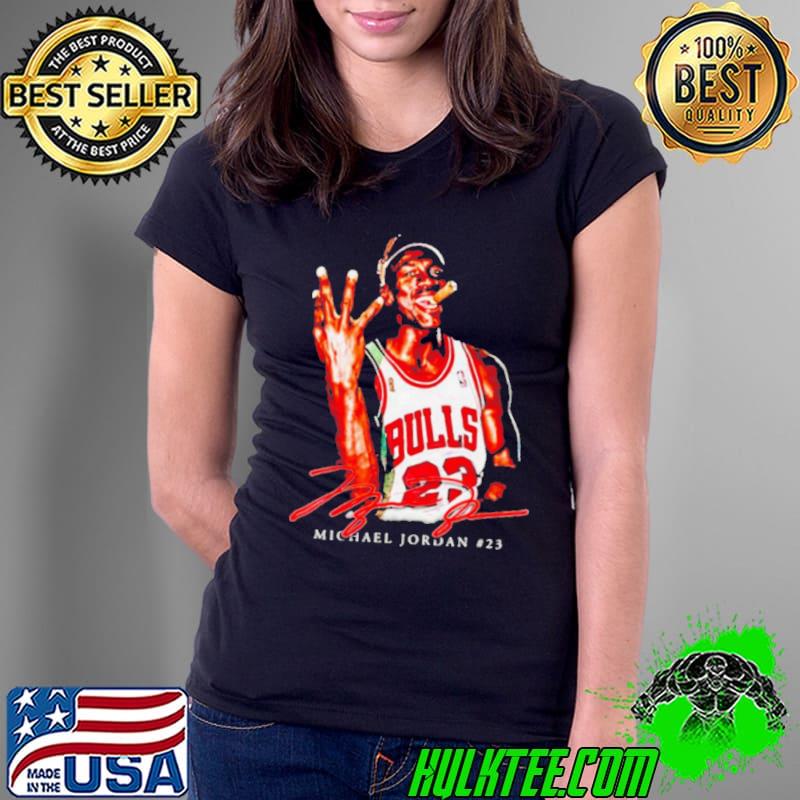 Michael Jordan 4-Time signature shirt