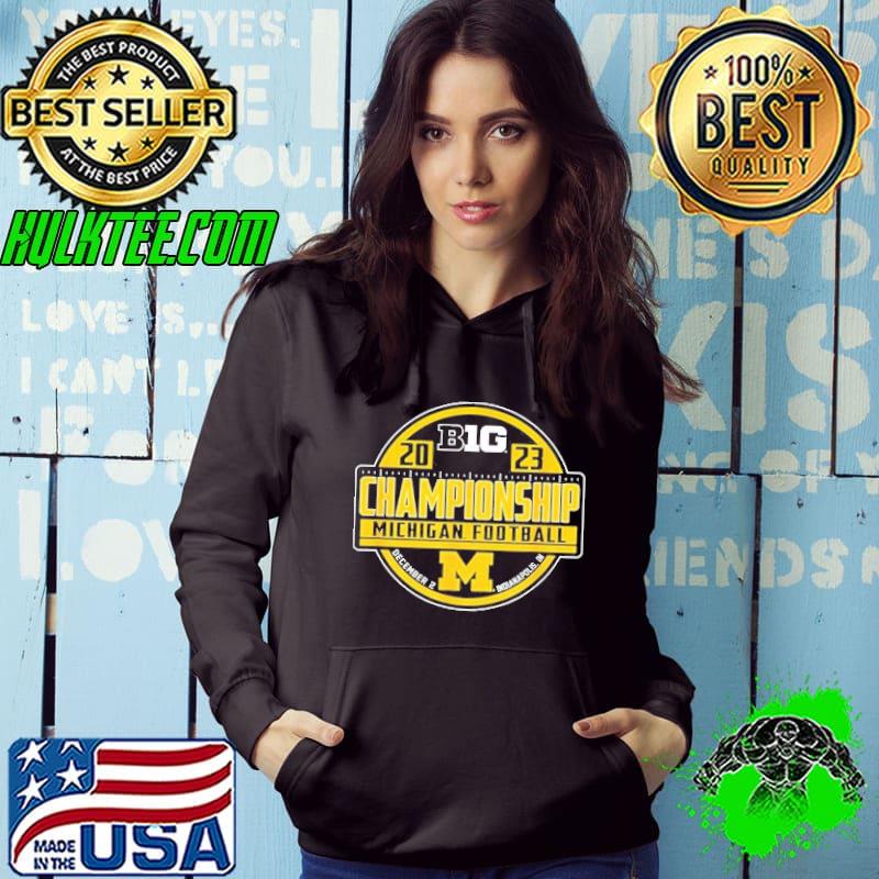 Michigan Wolverines Big Ten Championship 2023 Football Shirt