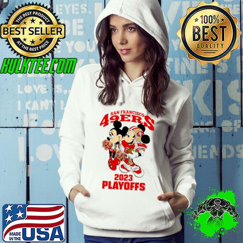 Mickey Minnie San Francisco 49er 2023 Playoffs shirt Mickey Minnie San Francisco 49er 2023 Playoffs shirt