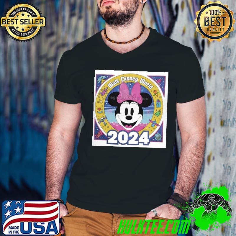 Minnie Mouse Walt Disney World 2024 s Guys V Neck Minnie Mouse Walt Disney World 2024 s Guys V Neck