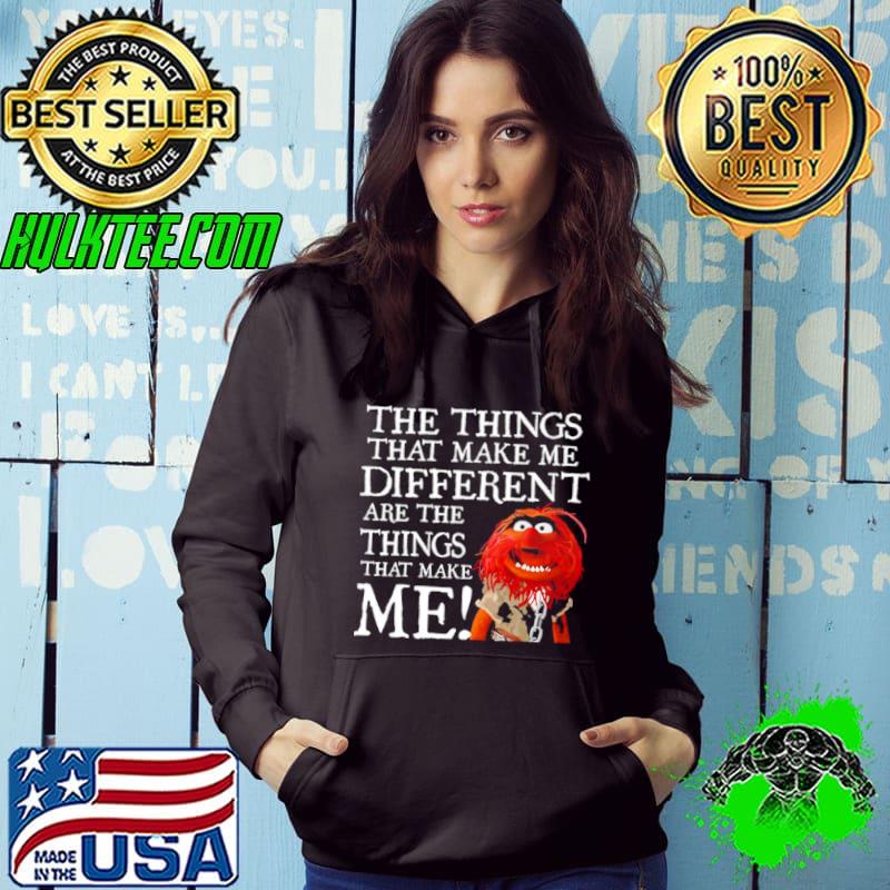 Muppet Animal the things that make me different are the things that make me shirt