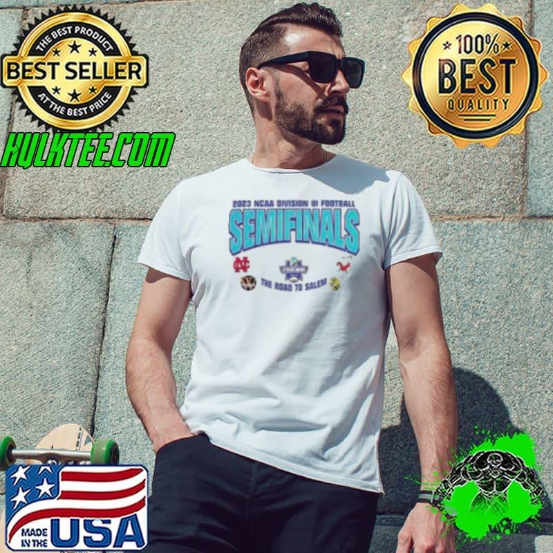 NCAA Division III Football Semifinals Stagg Bowl The Road To Salem Logo Shirt Unisex NCAA Division III Football Semifinals Stagg Bowl The Road To Salem Logo Shirt Unisex