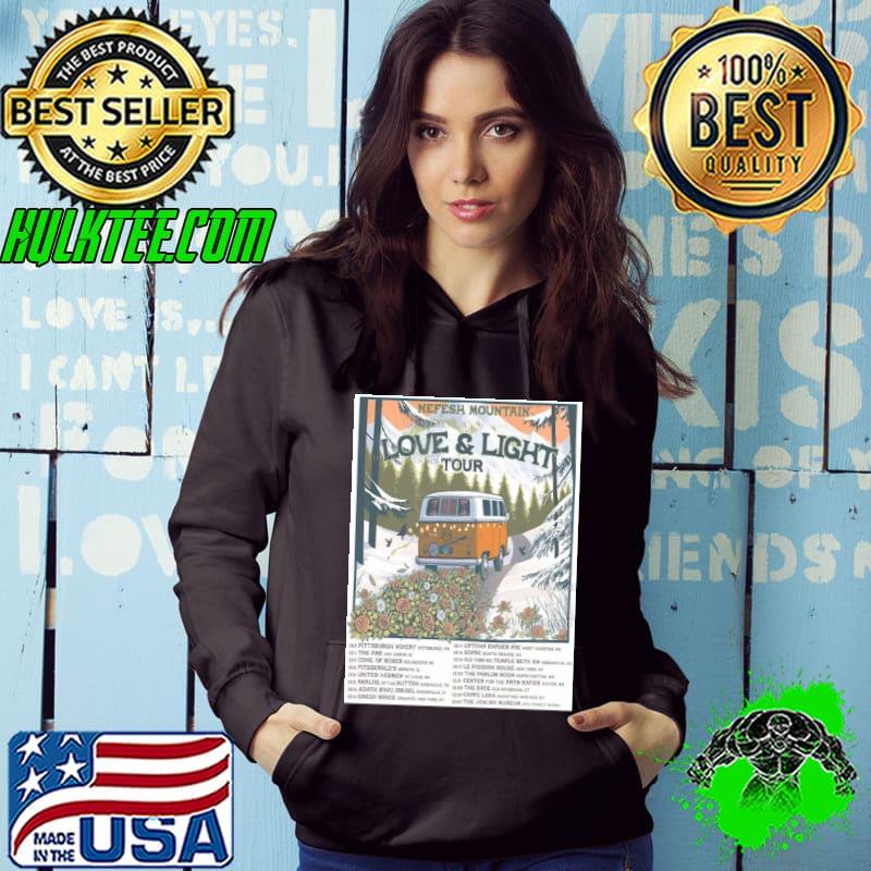 Nefesh Mountain Love & Light Tour 2023 Poster shirt