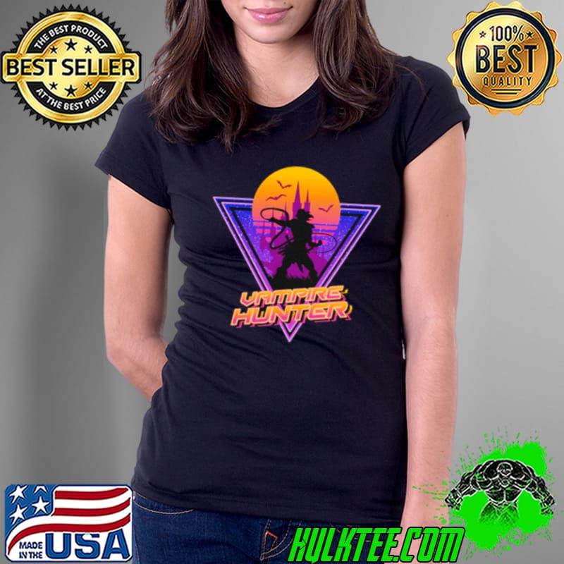 Neon vampire hunter vintage shirt