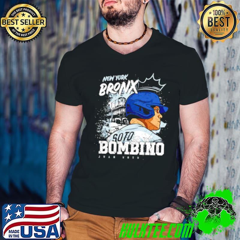 New York Bronx Juan Soto Bambino cartoon shirt
