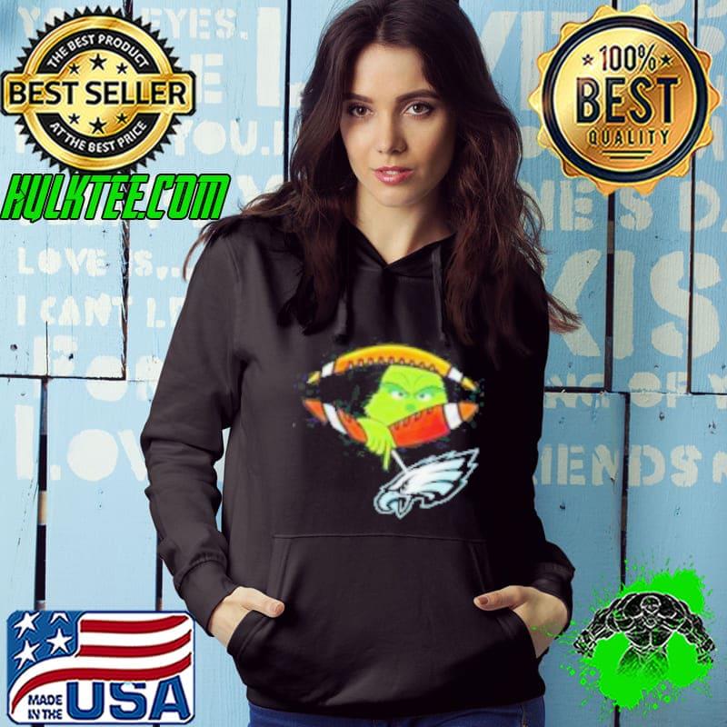 NFL Grinch Hold Philadelphia Eagles Football Shirt