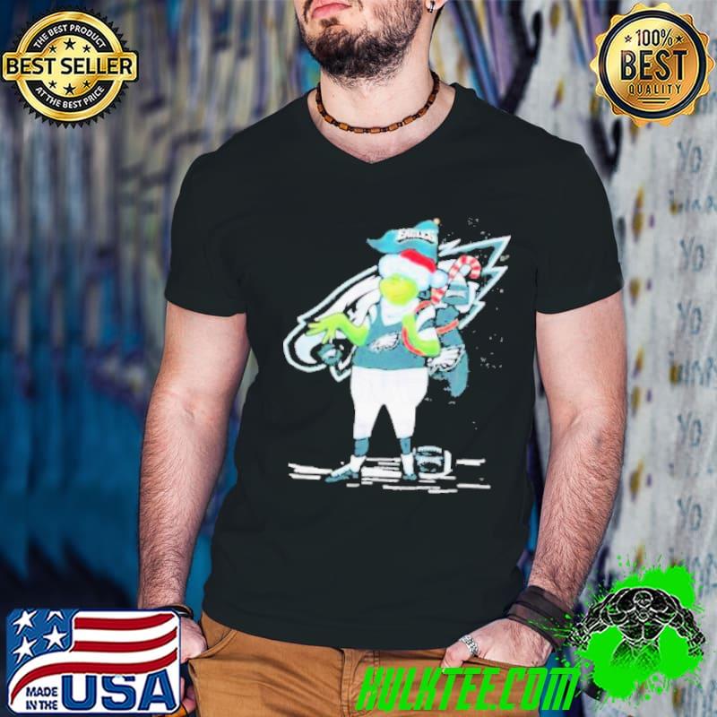 NFL Philadelphia Eagles Football Santa Grinch Gift Christmas shirt NFL Philadelphia Eagles Football Santa Grinch Gift Christmas shirt