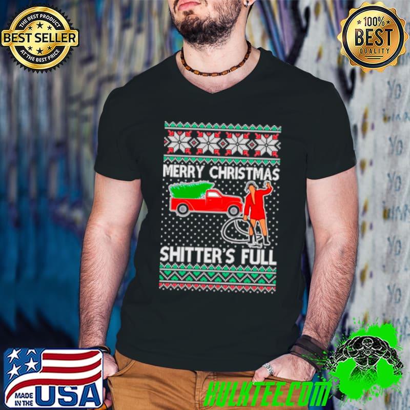 Nice cousin eddie merry shitter’s full Ugly Christmas shirt