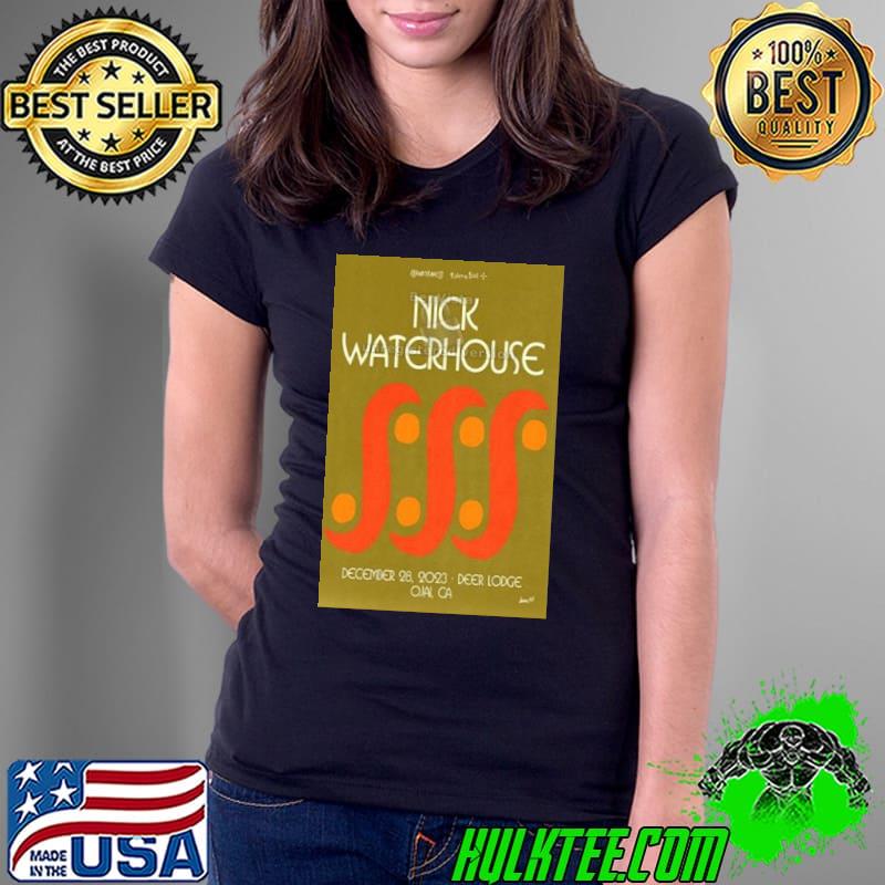 Nick Waterhouse Ojai Deer Lodge, CA 12.28.2023 poster shirt