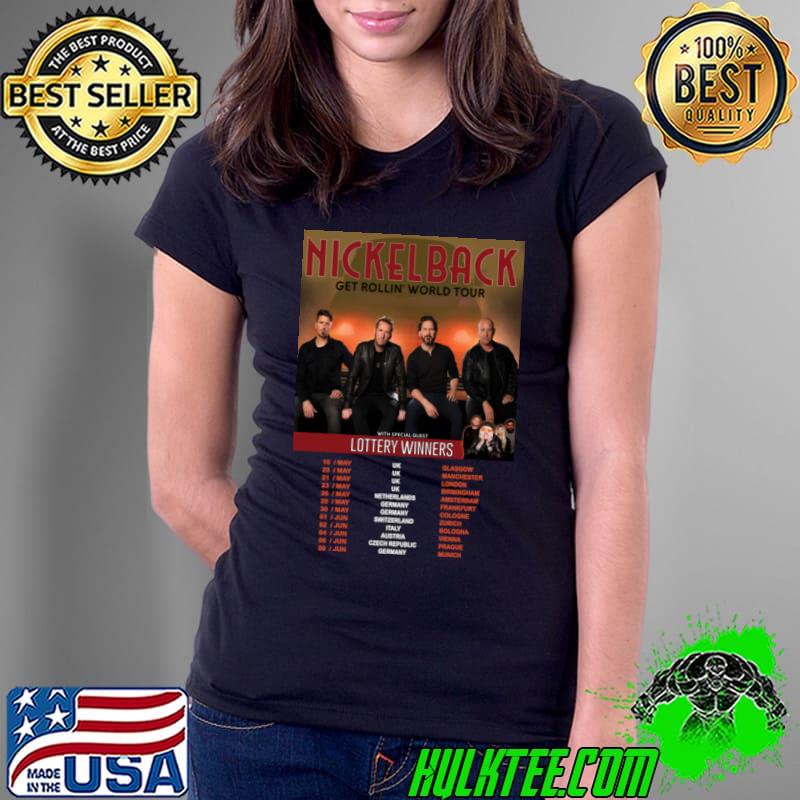 Nickelback Get Rollin World Tour 2024 Shirt