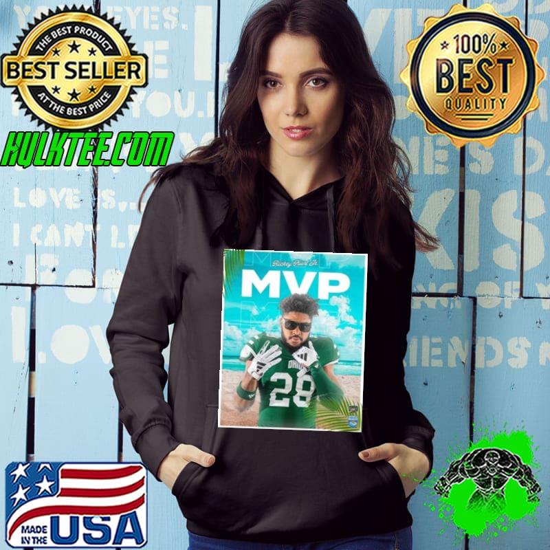 Ohio Bobcats Football Mvp Is Rickey Hunt Jr Congratulations To Champions Of Myrtle Beach Bowl Season 2023 2024 shirt