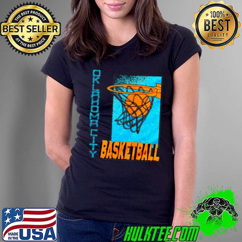 Oklahoma City Thunder basketball classic s Ladies Tee Oklahoma City Thunder basketball classic s Ladies Tee