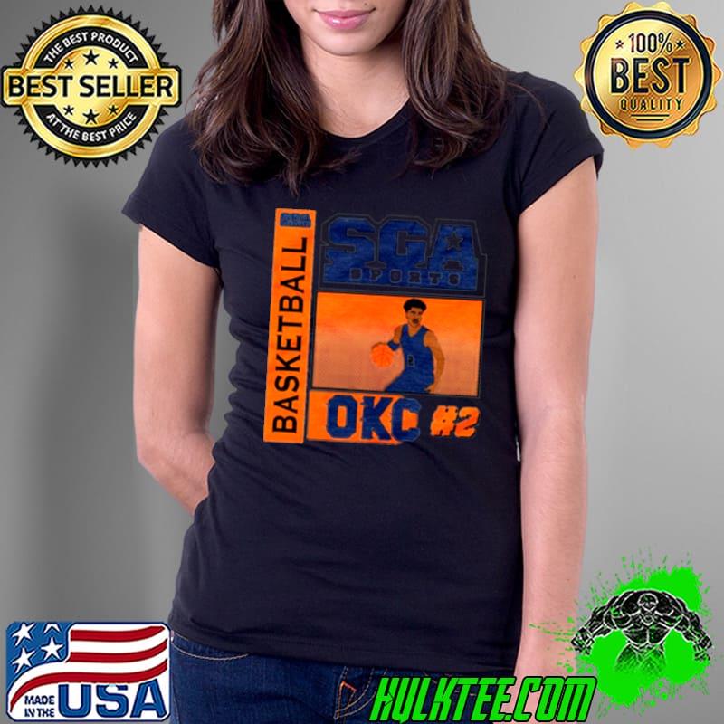 Oklahoma City Thunder basketball SGA sports s Ladies Tee Oklahoma City Thunder basketball SGA sports s Ladies Tee