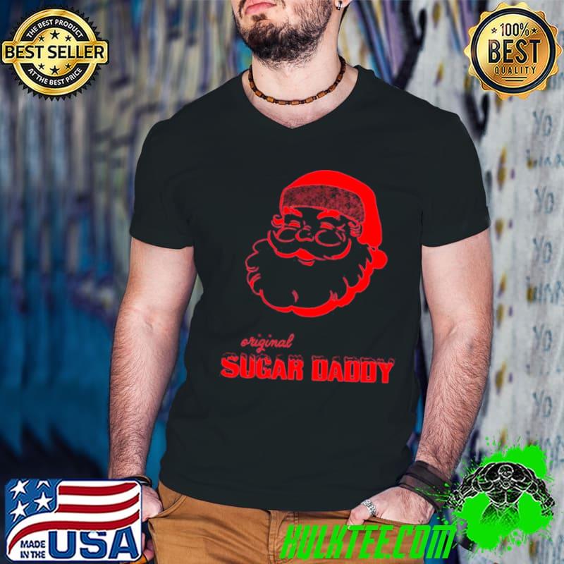 Origina sugar daddy Santa Christmas s Guys V Neck Origina sugar daddy Santa Christmas s Guys V Neck