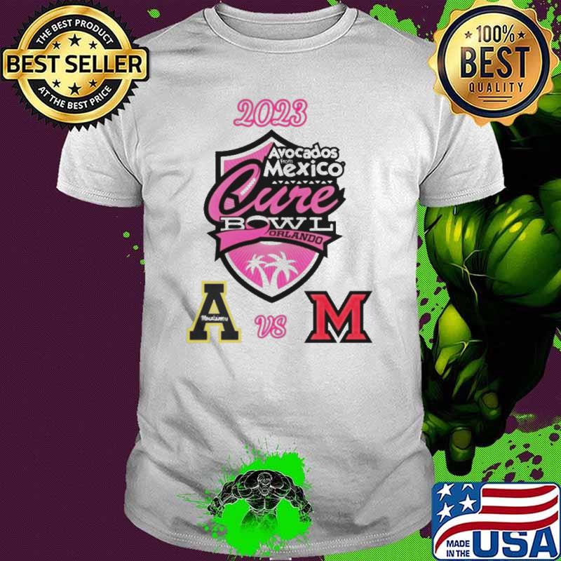 Original 2023 Cure Bowl Appalachian State vs Miami Shirt