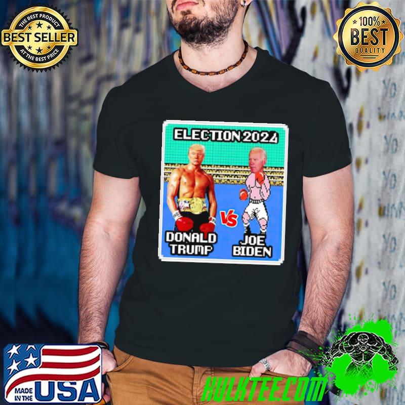 Original donal Trump vs Joe Biden election 2024 game shirt