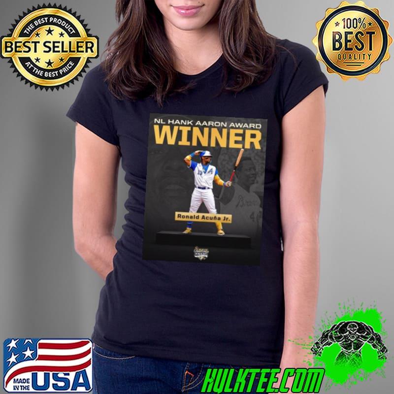 Original Ronald Acuna Jr Hank Aaron Award Winner 2023 shirt