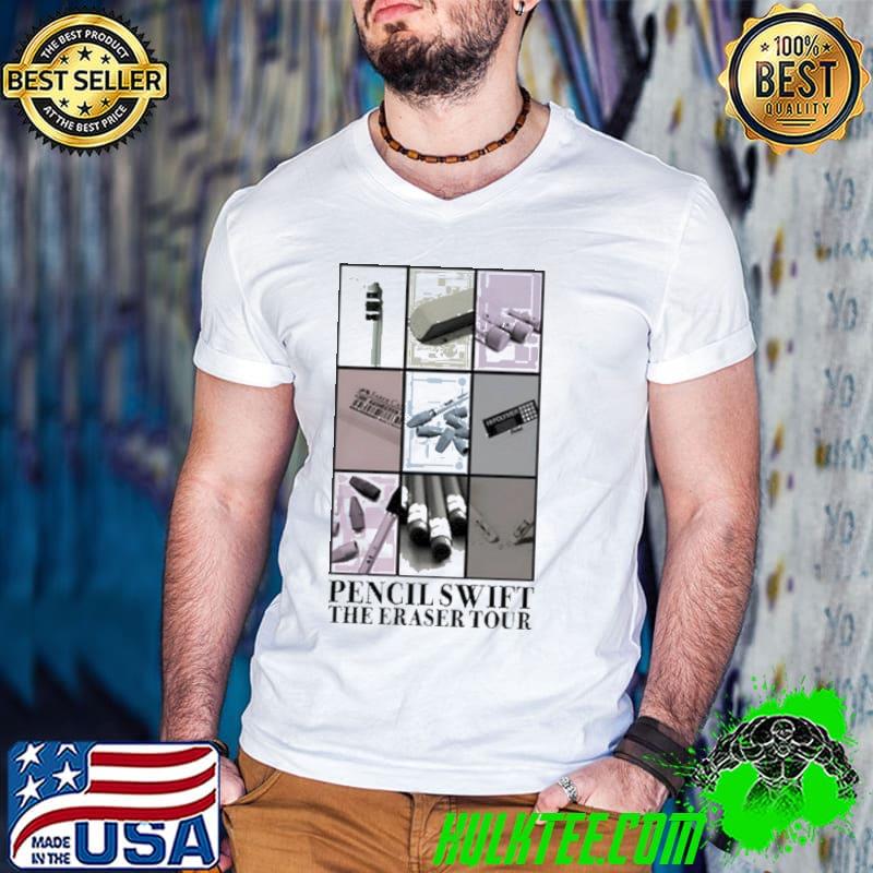 Pencil Swift The Eraser Tour s Guys V Neck Pencil Swift The Eraser Tour s Guys V Neck