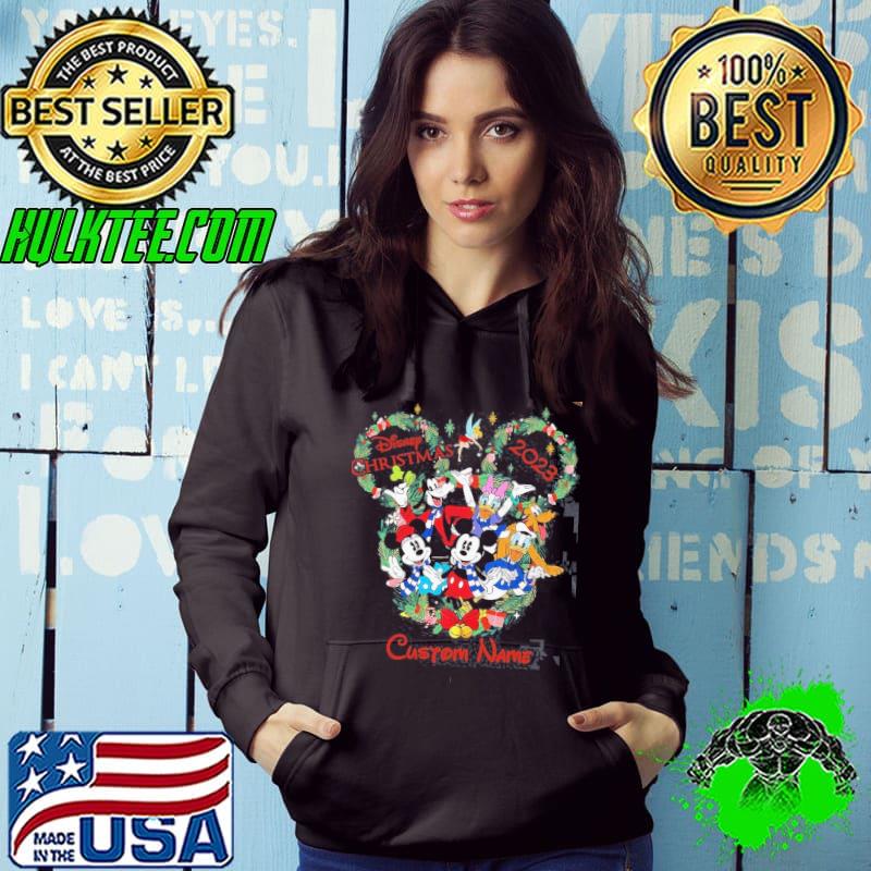 Personalized Mickey & friends Globe Family Christmas Shirt Hoodie Personalized Mickey & friends Globe Family Christmas Shirt Hoodie