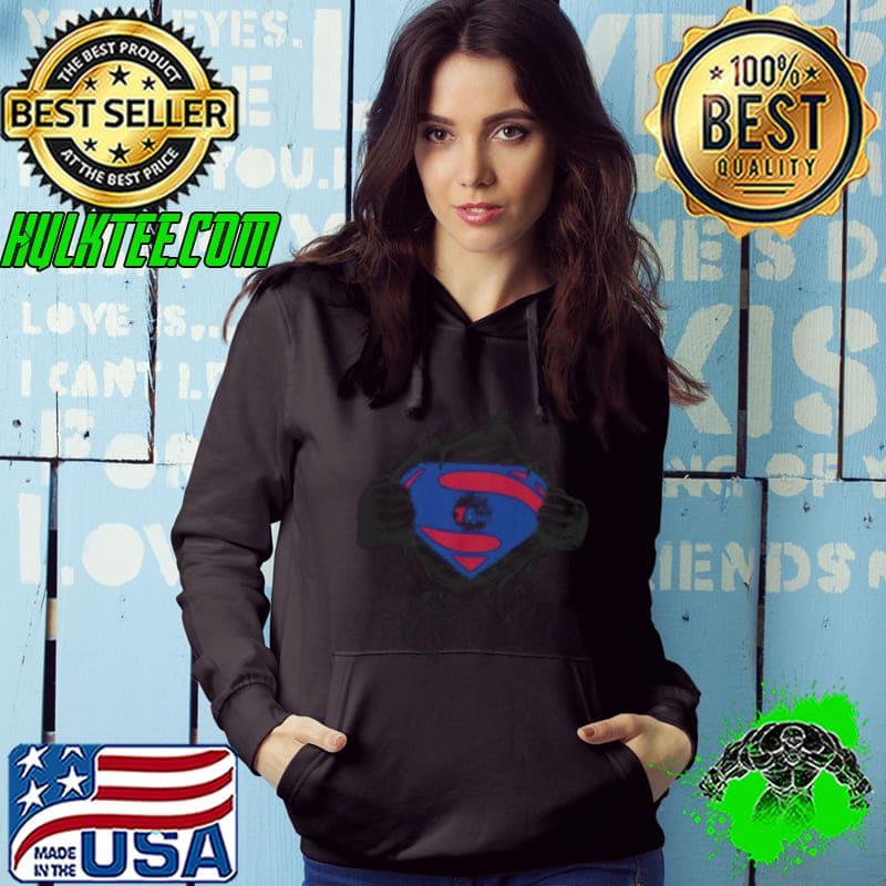 Philadelphia 76ers Blood Inside Superman Shirt