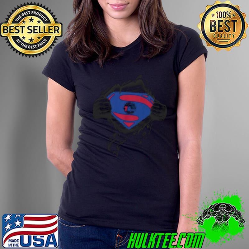 Philadelphia 76ers Blood Inside Superman Shirt Ladies Tee Philadelphia 76ers Blood Inside Superman Shirt Ladies Tee