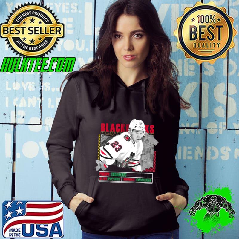 Philipp Kurashev Swiss-Russian professional ice hockey centre Blackhawks T-Shirt Hoodie Philipp Kurashev Swiss-Russian professional ice hockey centre Blackhawks T-Shirt Hoodie