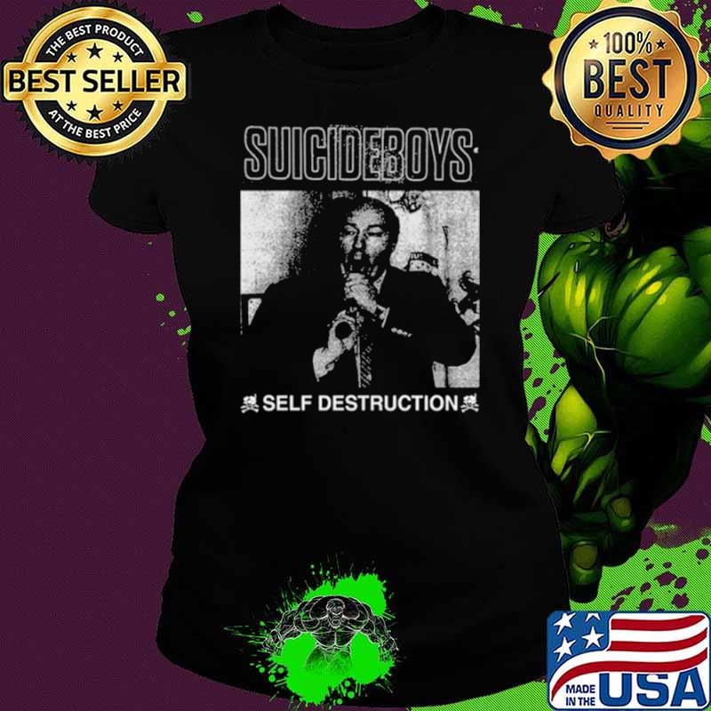 Political Suicide Self Destruction Shirt Ladies tee Political Suicide Self Destruction Shirt Ladies tee