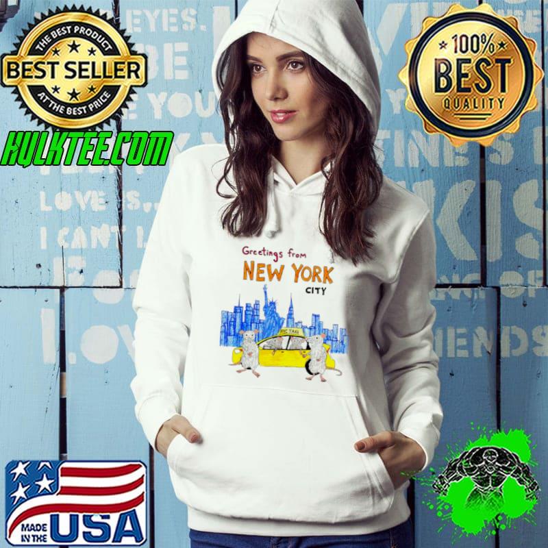 Rats greetings from New York city shirt