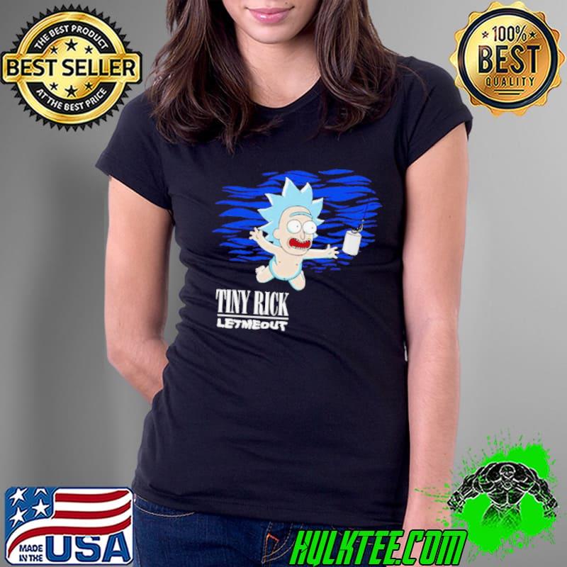Rick and Morty Tiny Rick Nirvana shirt