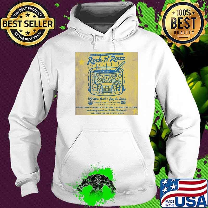 Rock n roux first annual gumbo cook off fundraiser 2023 shirt