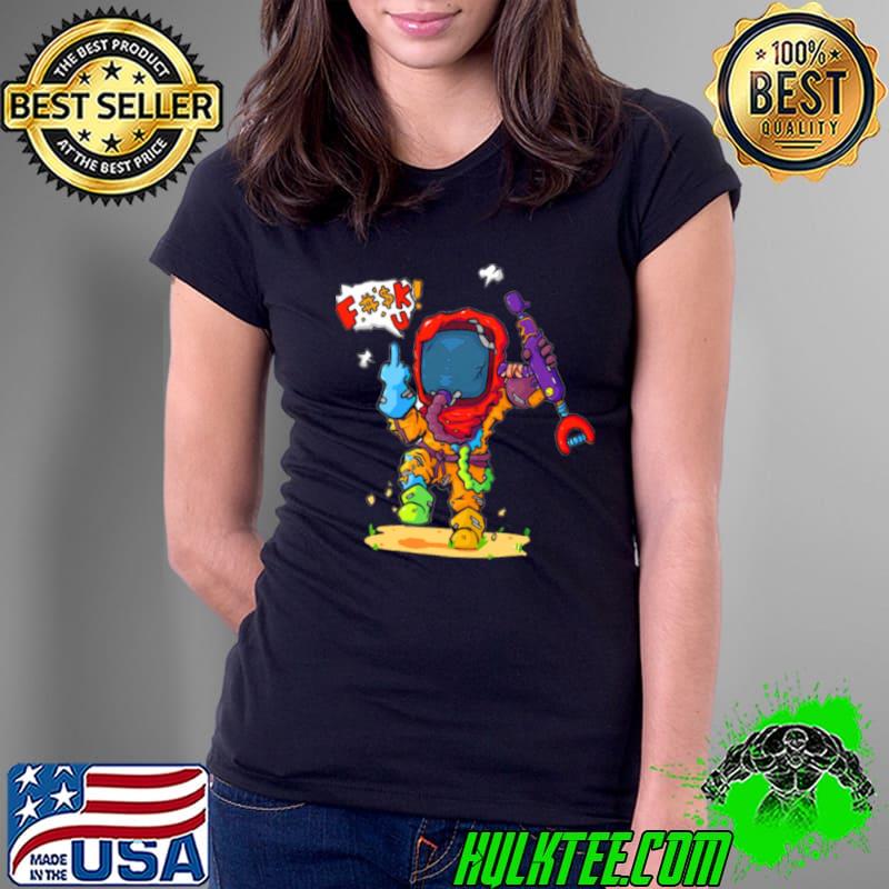 Rust Angry Hazmat shirt