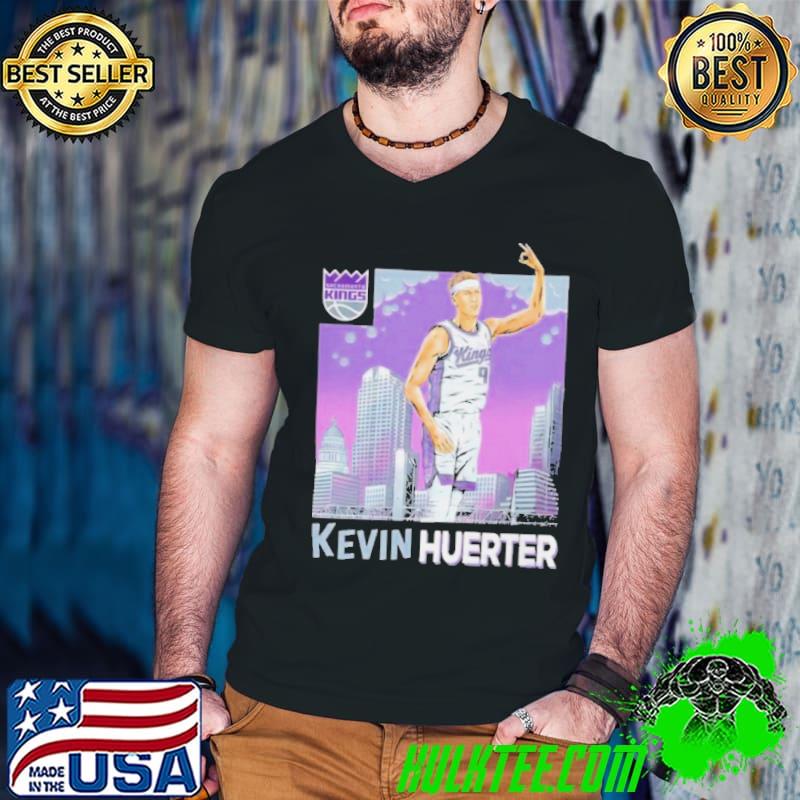 Sacramento Kings Merch Kevin Huerter Skyline shirt