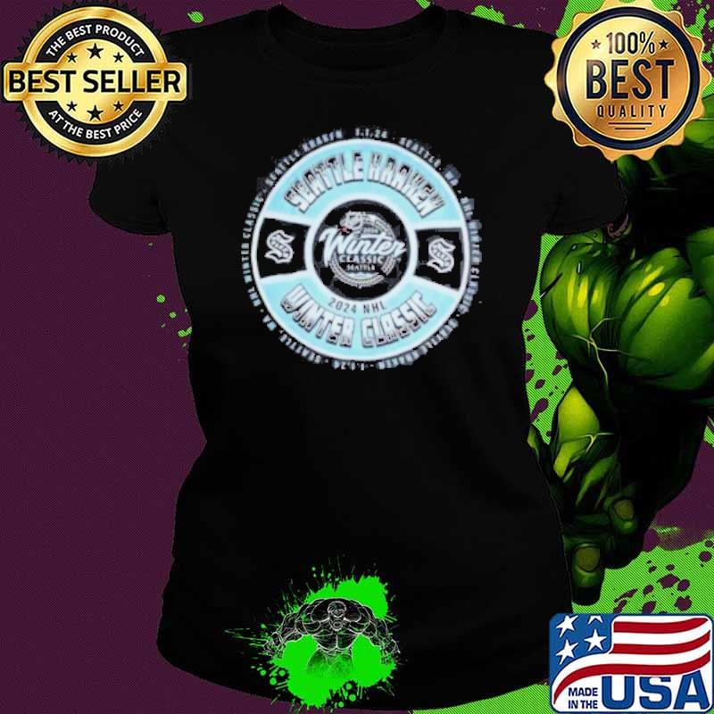 Seattle Kraken Regional NHL Winter Classic 2024 Shirt
