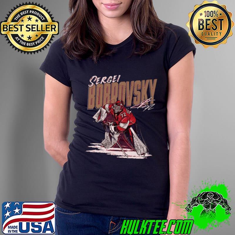 Sergei Bobrovsky Florida Chisel Signature Russian professional ice hockey goaltender T-Shirt Sergei Bobrovsky Florida Chisel Signature Russian professional ice hockey goaltender T-Shirt