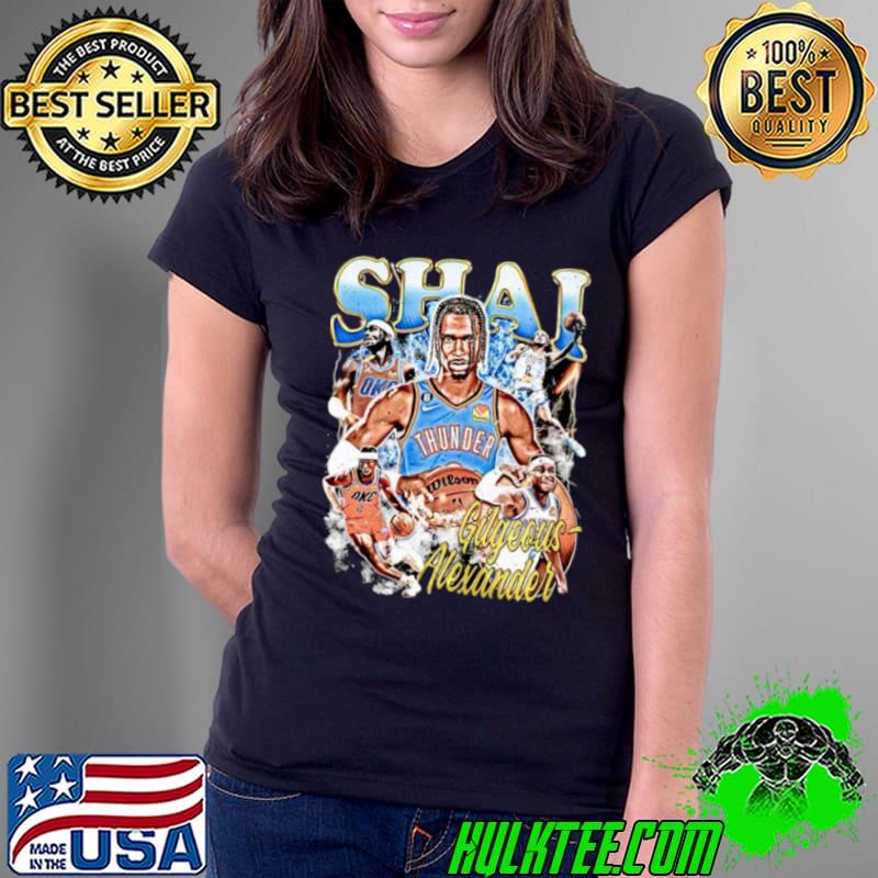 Shai Gilgeous Alexander Thunder basketball shirt