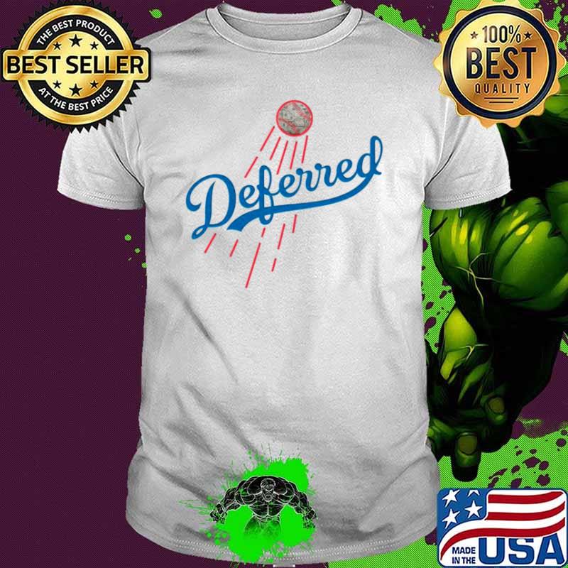 Shohei Ohtain Los Angeles Dodgers Deferred logo shirt