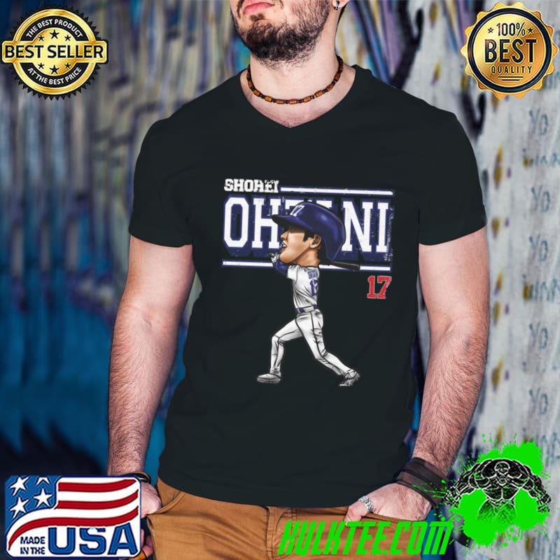 Shohei Ohtani Japanese professional baseball pitcher Los Angeles D Cartoon T-Shirt