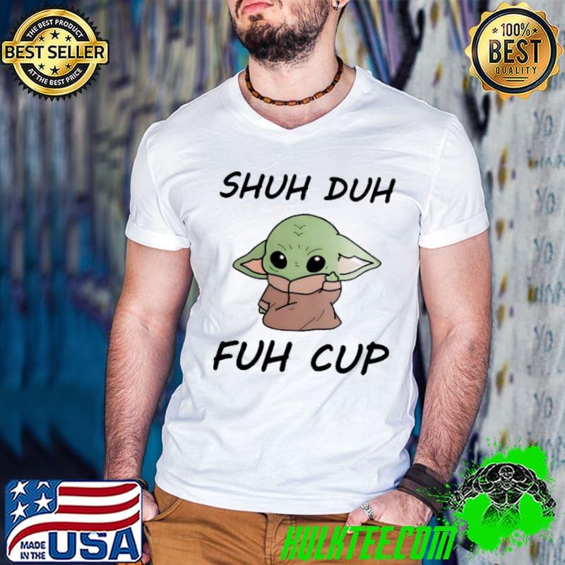 Shuh duh fuh cup baby yoda s Guys V Neck Shuh duh fuh cup baby yoda s Guys V Neck