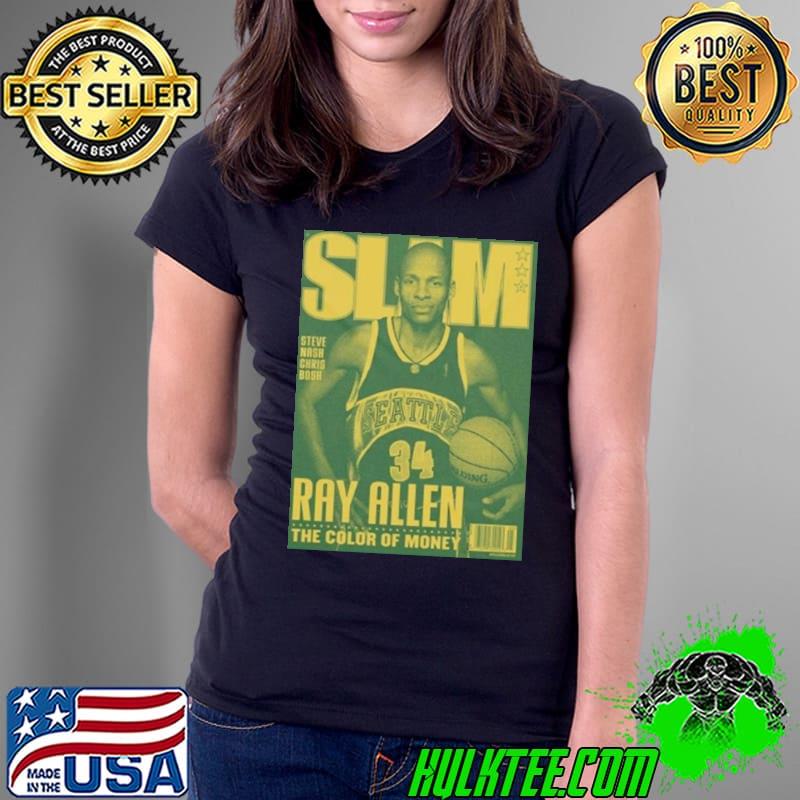Slam Mural Steve Nash Chris Bosh Ray Allen The Color Of Money shirt