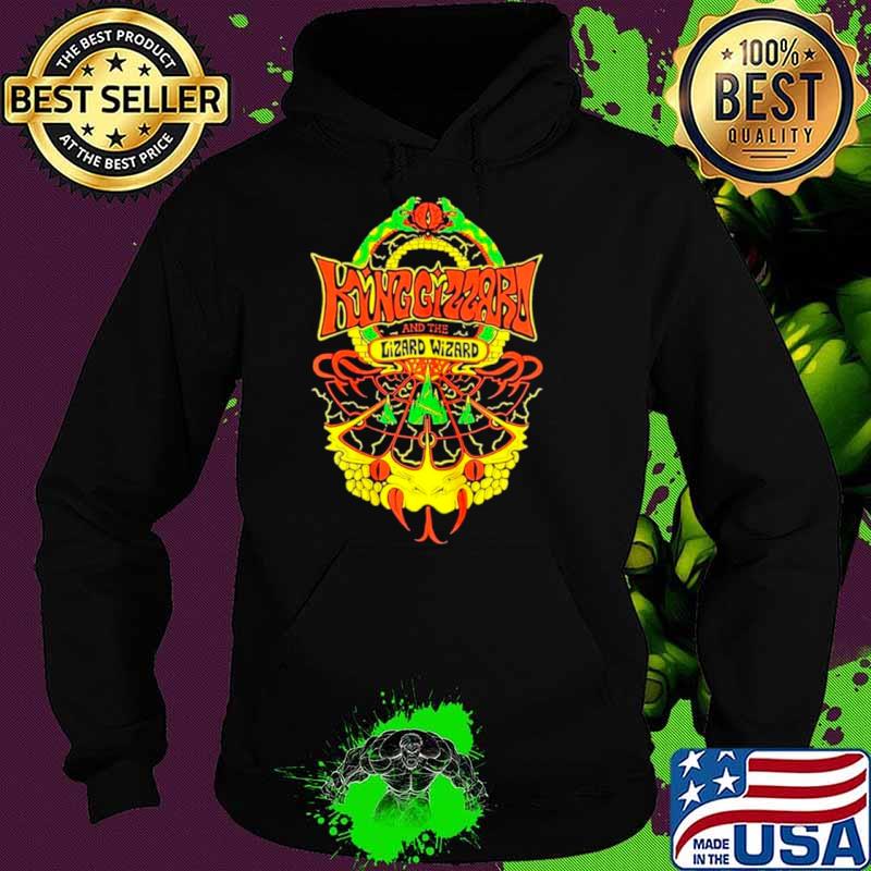 Snake King Gizzard and the lizard wizard logo shirt