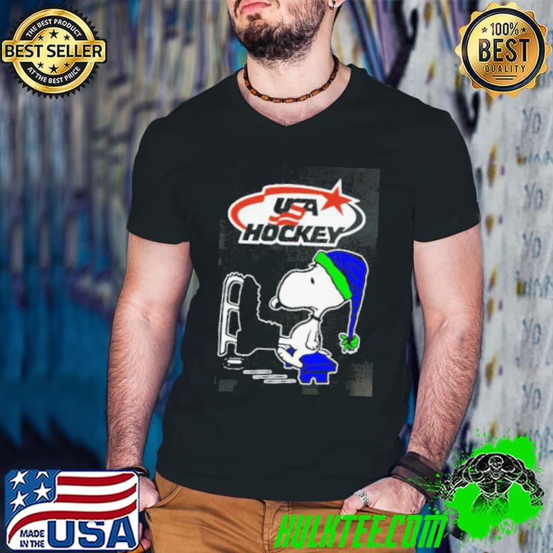 Snoopy USA Hockey Team Captain Shirt