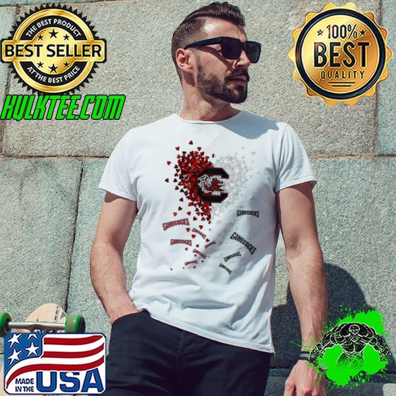 South Carolina Gamecocks Tiny Heart Shape 2023 Shirt
