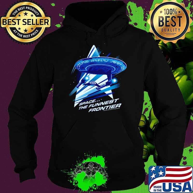 Star Trek Lower Decks Space… The Funnest Frontier Starship Logo s Hoodie Star Trek Lower Decks Space… The Funnest Frontier Starship Logo s Hoodie