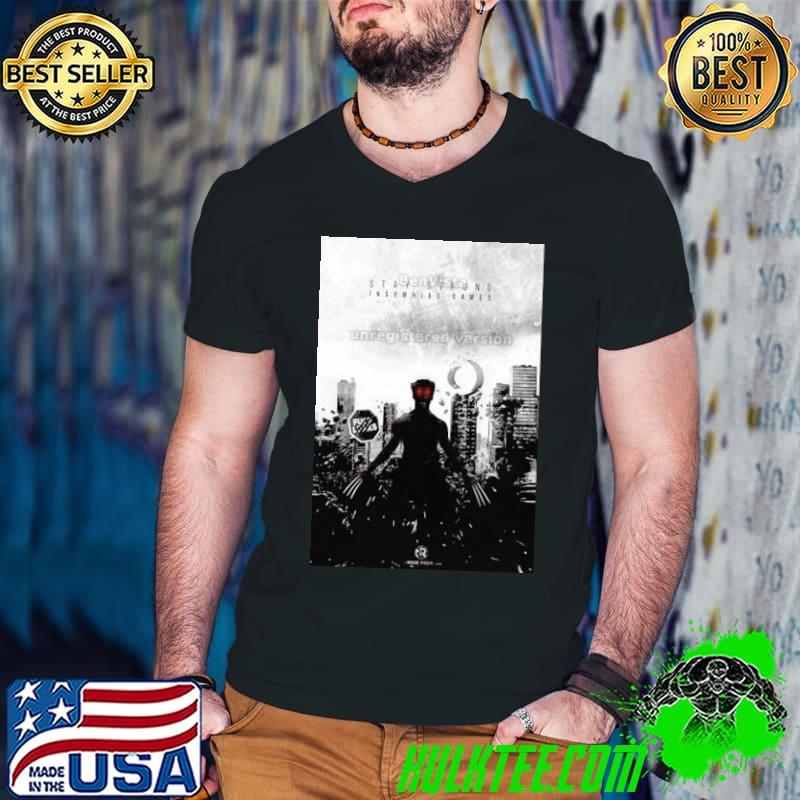 Stay strong against the hacker insomniac games shirt