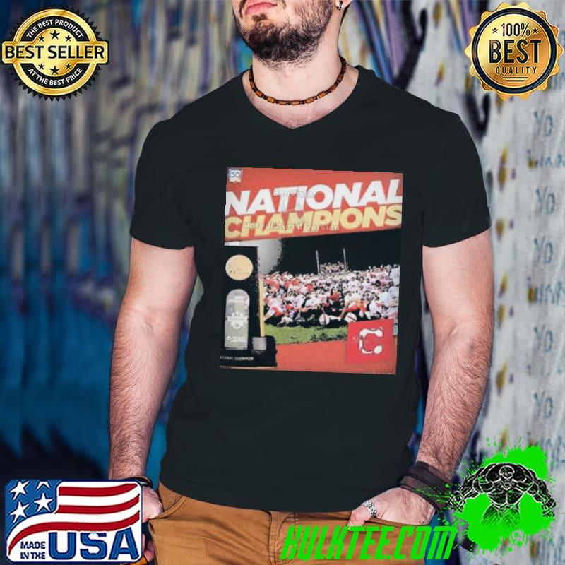 SUNY Cortland Red Dragons Football Defeats North Central 38 37 For The First National Champions Title In Program History shirt